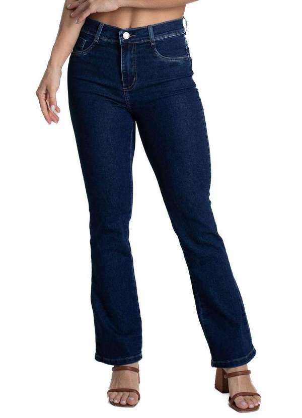 Sawary - Calça Jeans Sawary Boot Cut Petit - 281935 Azul