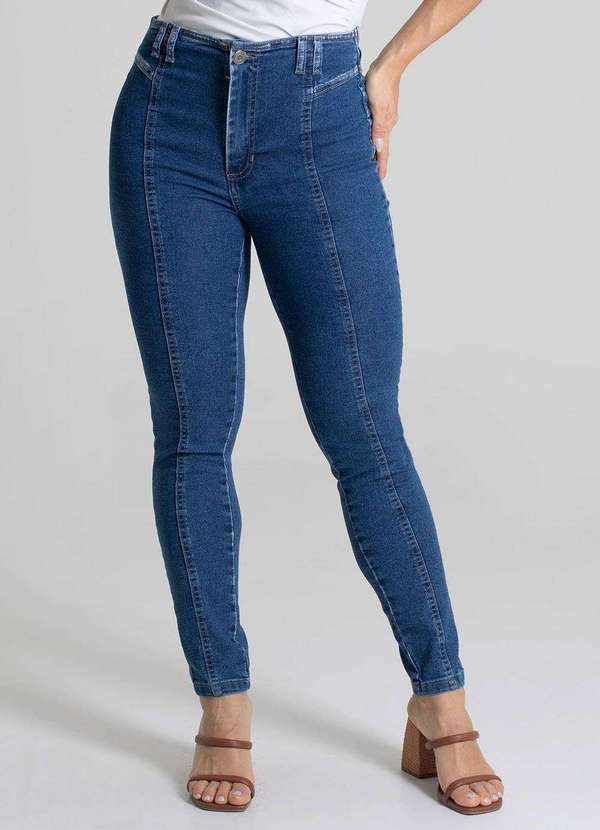 Sawary - Calça Jeans Sawary Cigarrete - 279801 Azul 5