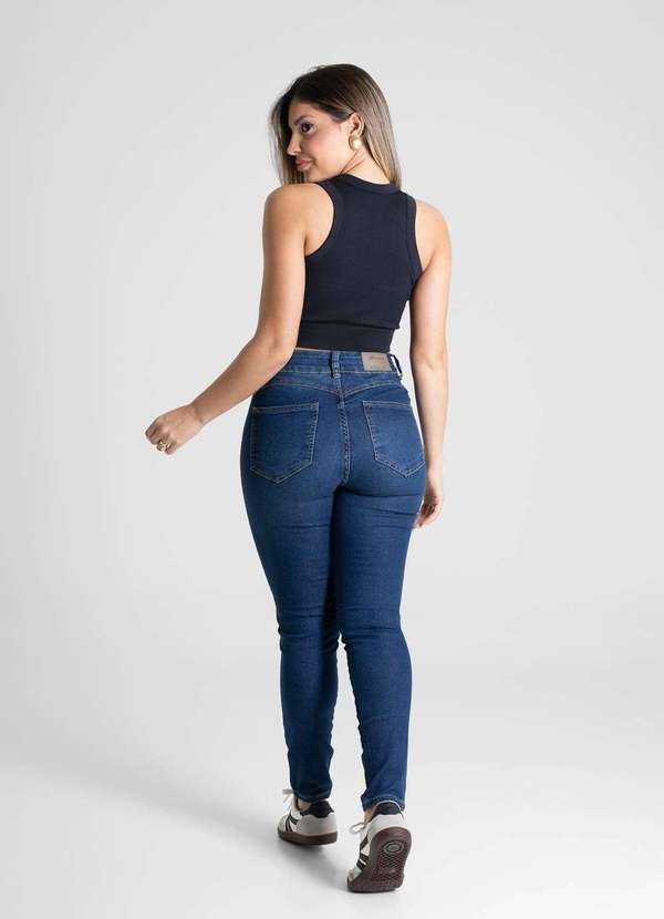 Sawary - Calça Jeans Sawary Cigarrete - 281131 Azul 4