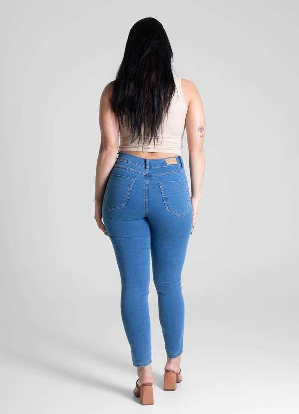 Sawary - Calça Jeans Sawary Cigarrete - 281261 Azul 4