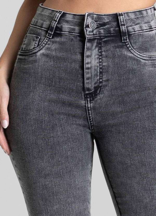 Sawary - Calça Jeans Sawary Cigarrete - 281893 Preto 5