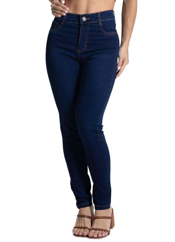 Sawary - Calça Jeans Sawary Cigarrete - 282034 Azul