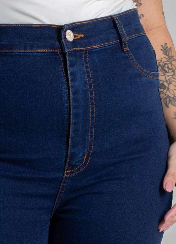 Sawary - Calça Jeans Sawary Cigarrete Plus Size - 280649 Azul 3