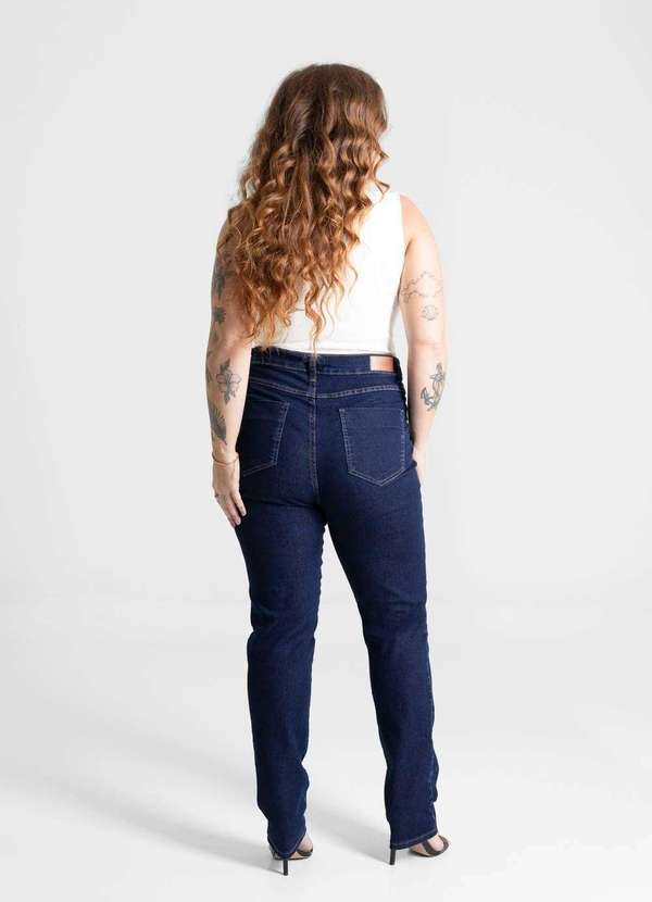 Sawary - Calça Jeans Sawary Cigarrete Plus Size - 280845 Azul 4