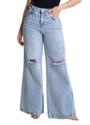 Calça Jeans Sawary Extra Wide Leg - 281544 - SAWARY