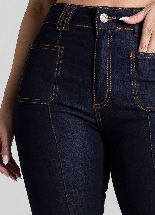 Sawary - Calça Jeans Sawary Flare - 281808 Azul 5