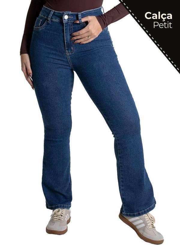 Sawary - Calça Jeans Sawary Flare Petit -279575 Azul