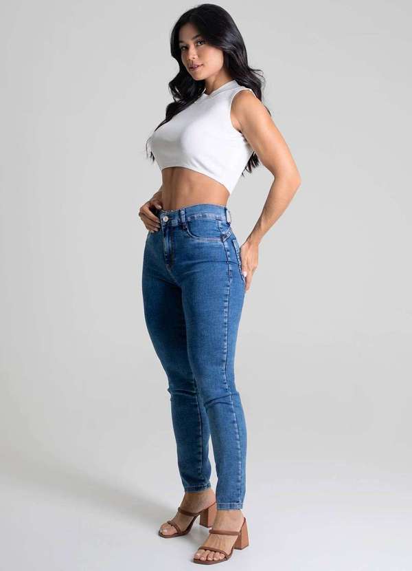 Sawary - Calça Jeans Sawary Heart - 279549 Azul 3