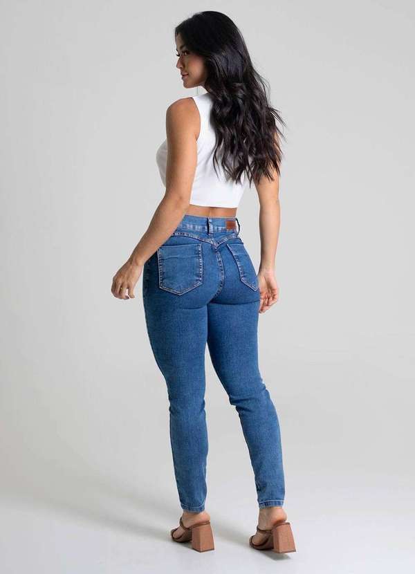 Sawary - Calça Jeans Sawary Heart - 279549 Azul 4