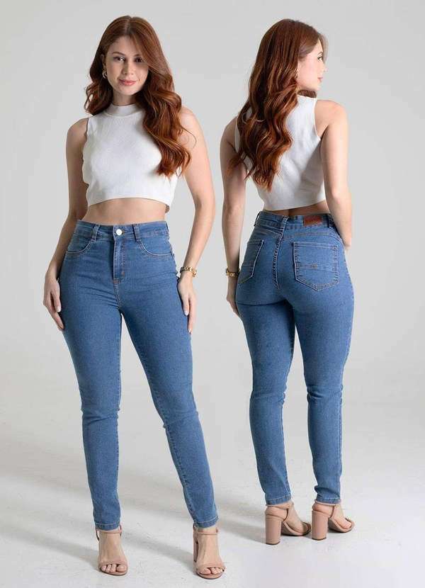 Sawary - Calça Jeans Sawary Heart - 280053 Azul 6