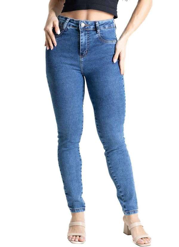 Sawary - Calça Jeans Sawary Heart - 280633 Azul