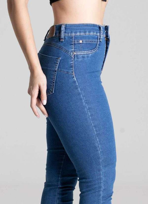 Sawary - Calça Jeans Sawary Heart Azul 5