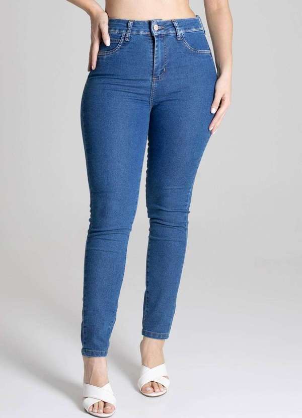 Sawary - Calça Jeans Sawary Heart Azul 6