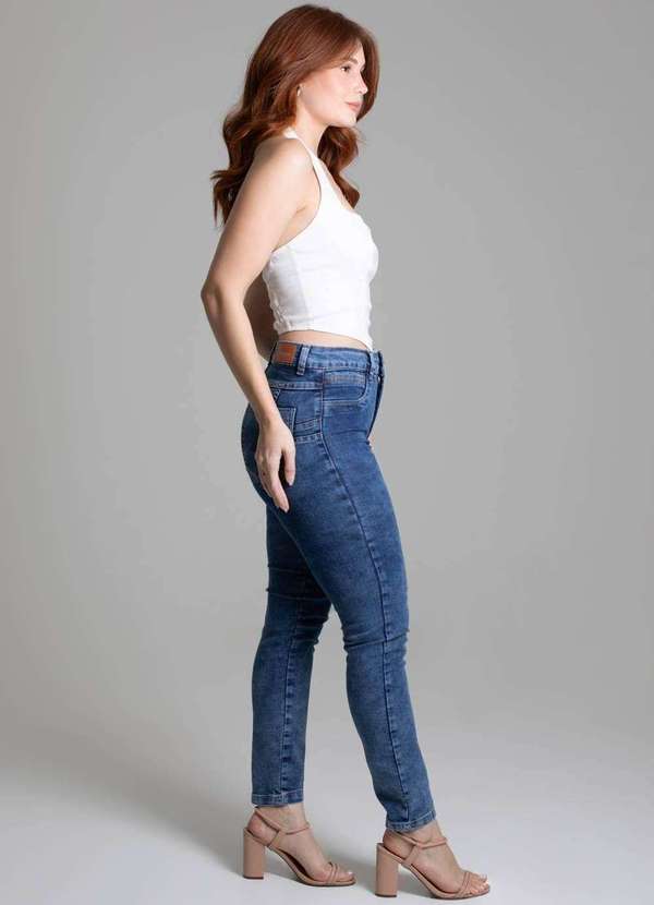 Sawary - Calça Jeans Sawary Levanta Bumbum - 278100 Azul 3