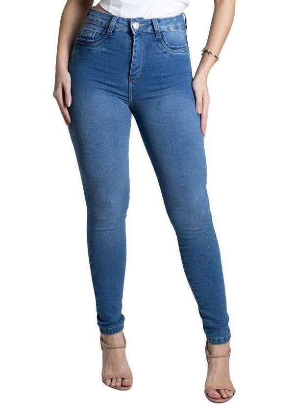 Sawary - Calça Jeans Sawary Levanta Bumbum - 278101 Azul