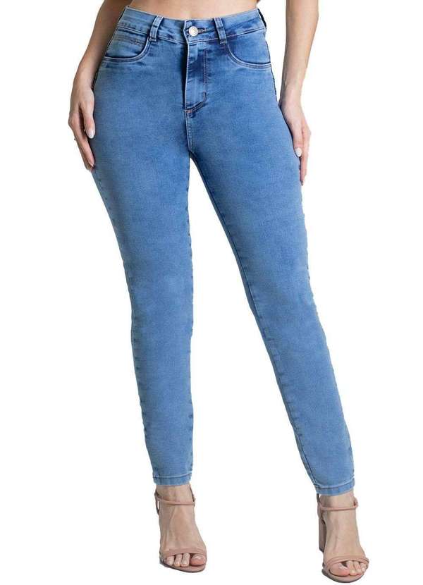 Sawary - Calça Jeans Sawary Levanta Bumbum - 278108 Azul