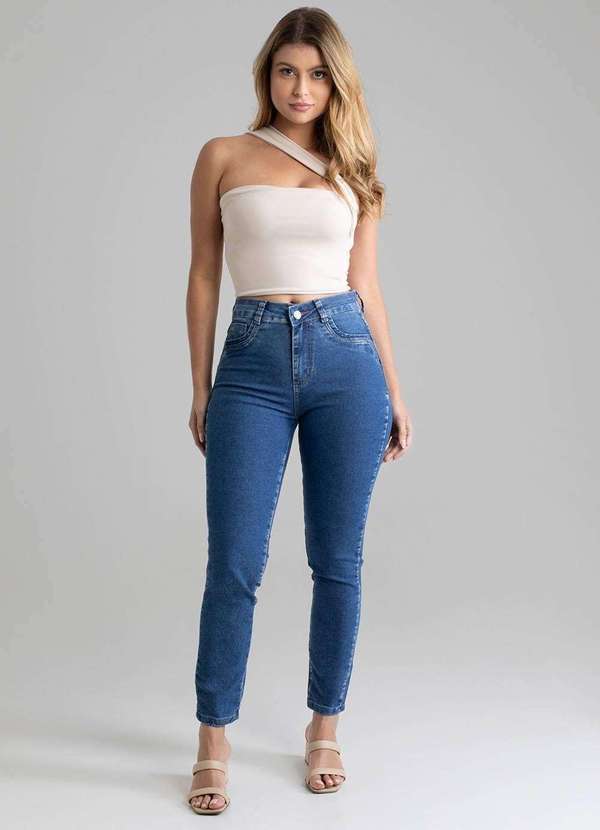 Sawary - Calça Jeans Sawary Levanta Bumbum - 278446 Azul 2