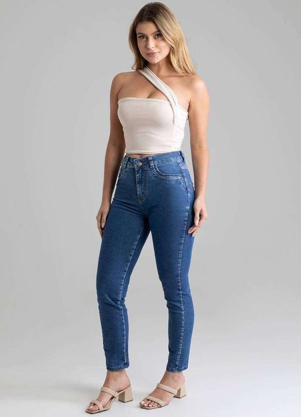 Sawary - Calça Jeans Sawary Levanta Bumbum - 278446 Azul 3