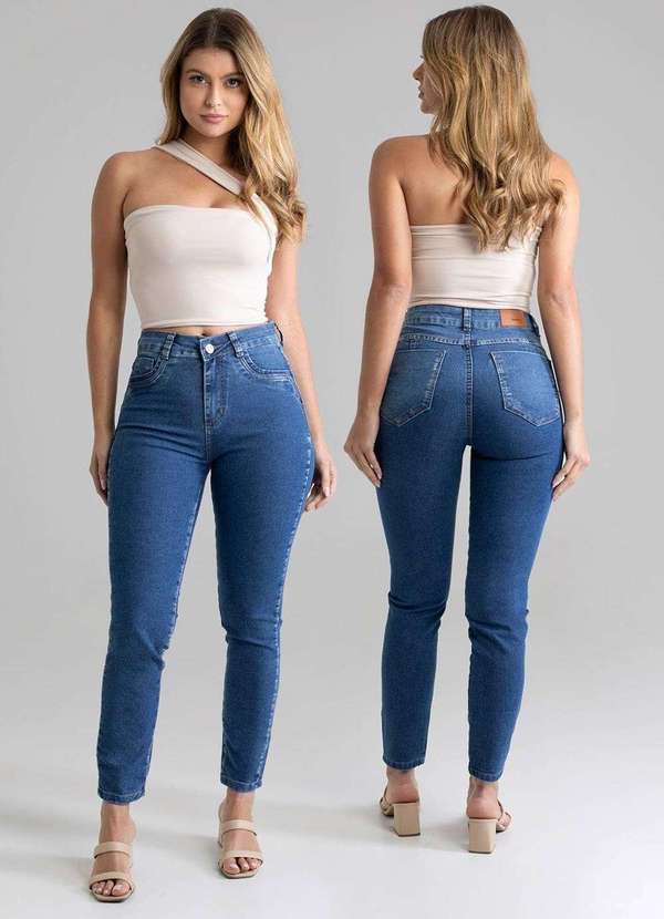 Sawary - Calça Jeans Sawary Levanta Bumbum - 278446 Azul 6