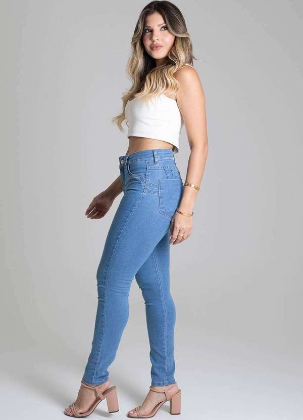 Sawary - Calça Jeans Sawary Levanta Bumbum - 278700 Azul 3