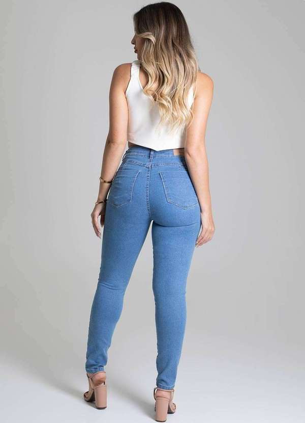 Sawary - Calça Jeans Sawary Levanta Bumbum - 278700 Azul 4