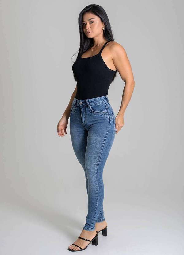 Sawary - Calça Jeans Sawary Levanta Bumbum - 278963 Azul 3