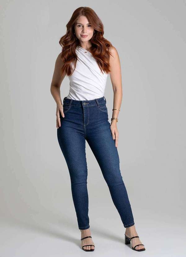Sawary - Calça Jeans Sawary Levanta Bumbum - 278964 Azul 2