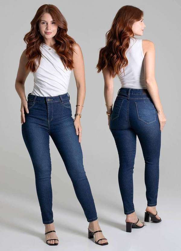 Sawary - Calça Jeans Sawary Levanta Bumbum - 278964 Azul 6