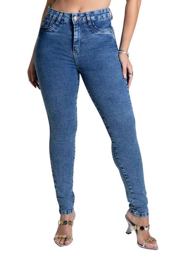 Sawary - Calça Jeans Sawary Levanta Bumbum - 278986 Azul