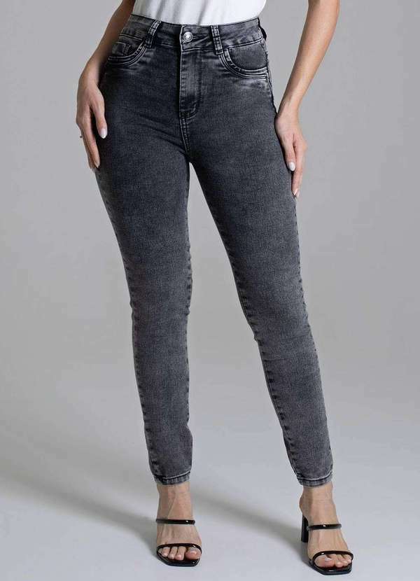 Sawary - Calça Jeans Sawary Levanta Bumbum - 279223 Preto 5