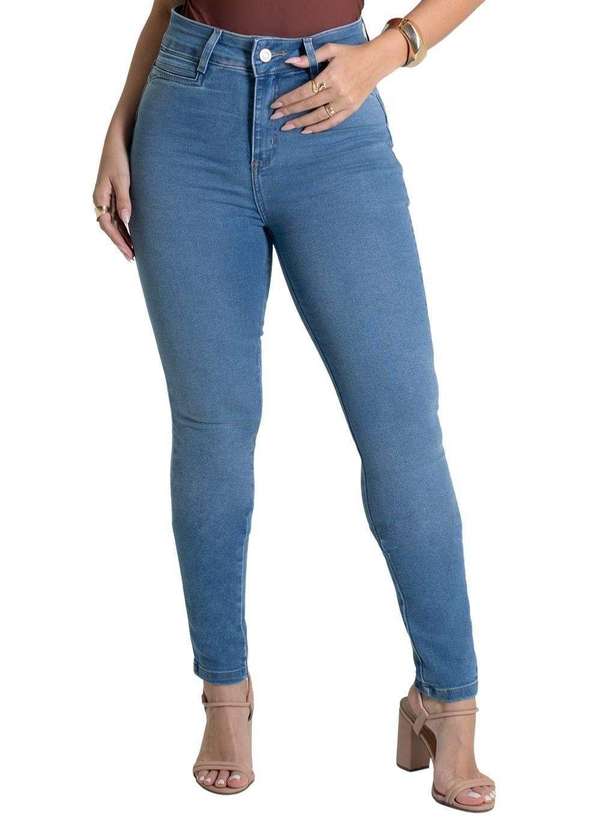 Sawary - Calça Jeans Sawary Levanta Bumbum - 279300 Azul