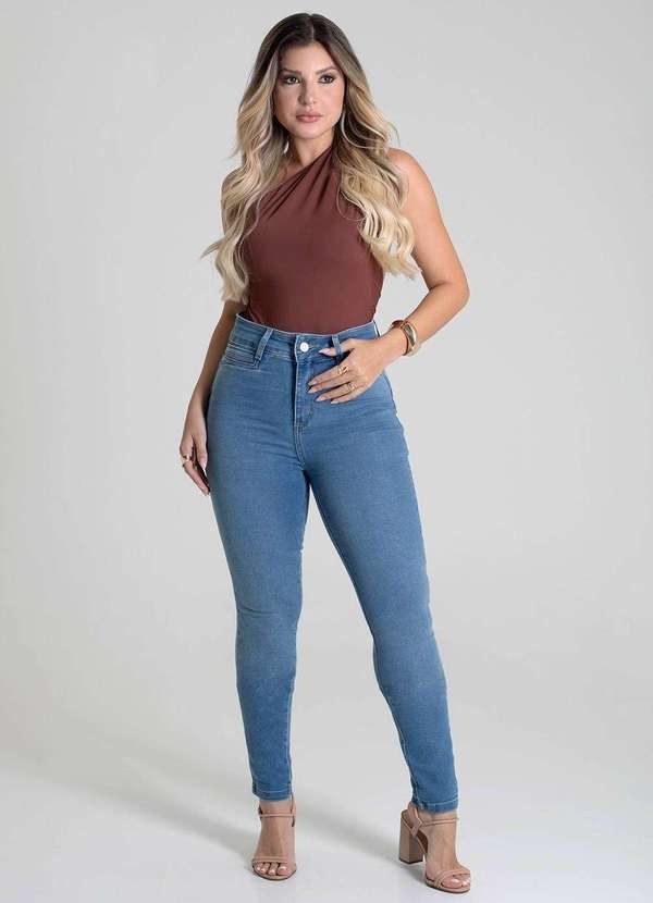 Sawary - Calça Jeans Sawary Levanta Bumbum - 279300 Azul 2