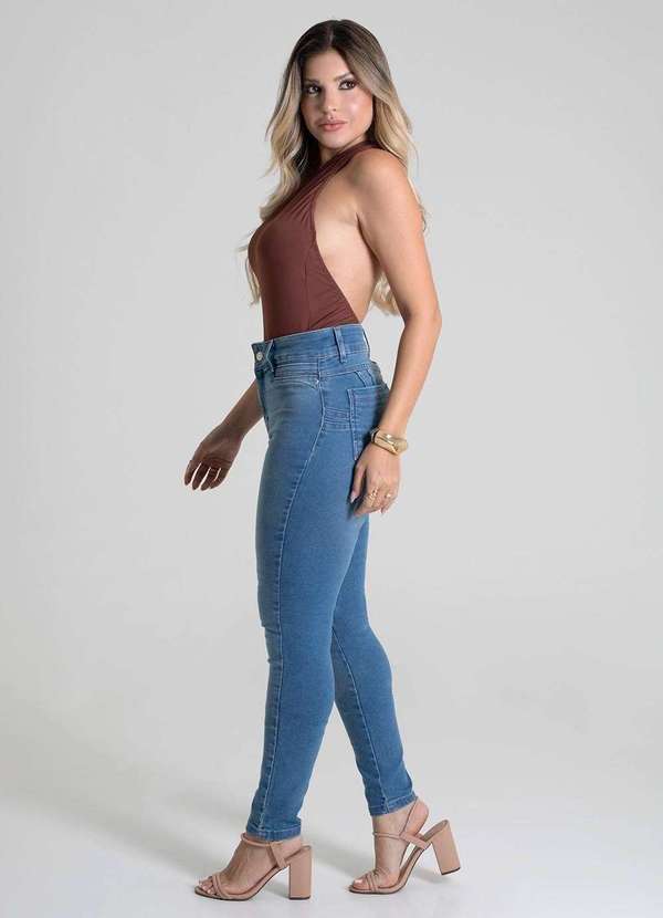 Sawary - Calça Jeans Sawary Levanta Bumbum - 279300 Azul 3