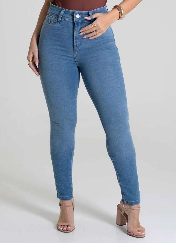 Sawary - Calça Jeans Sawary Levanta Bumbum - 279300 Azul 5