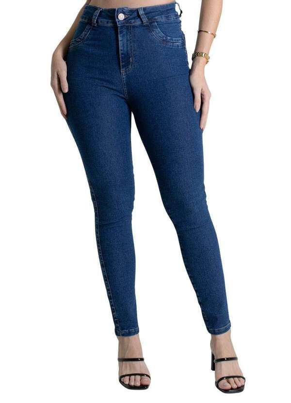 Sawary - Calça Jeans Sawary Levanta Bumbum - 279438 Azul