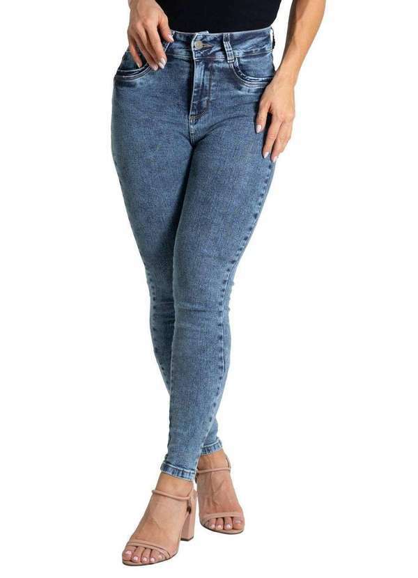 Sawary - Calça Jeans Sawary Levanta Bumbum - 279683 Azul