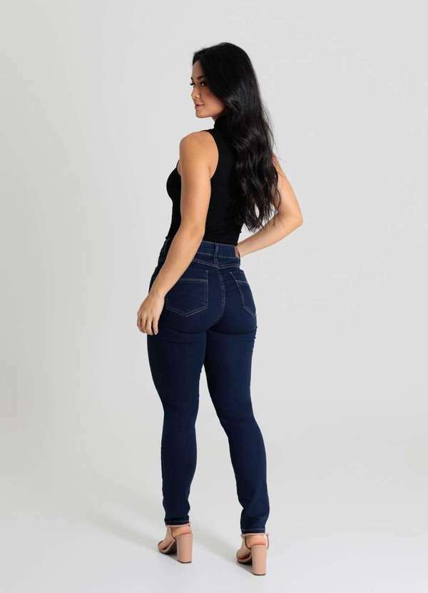 Sawary - Calça Jeans Sawary Levanta Bumbum - 280449 Azul 4