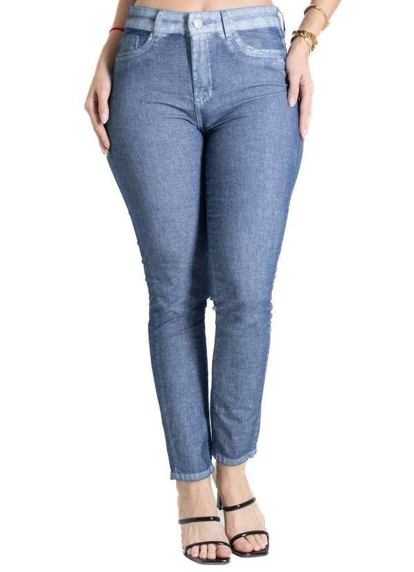Sawary - Calça Jeans Sawary Levanta Bumbum - 280512 Azul