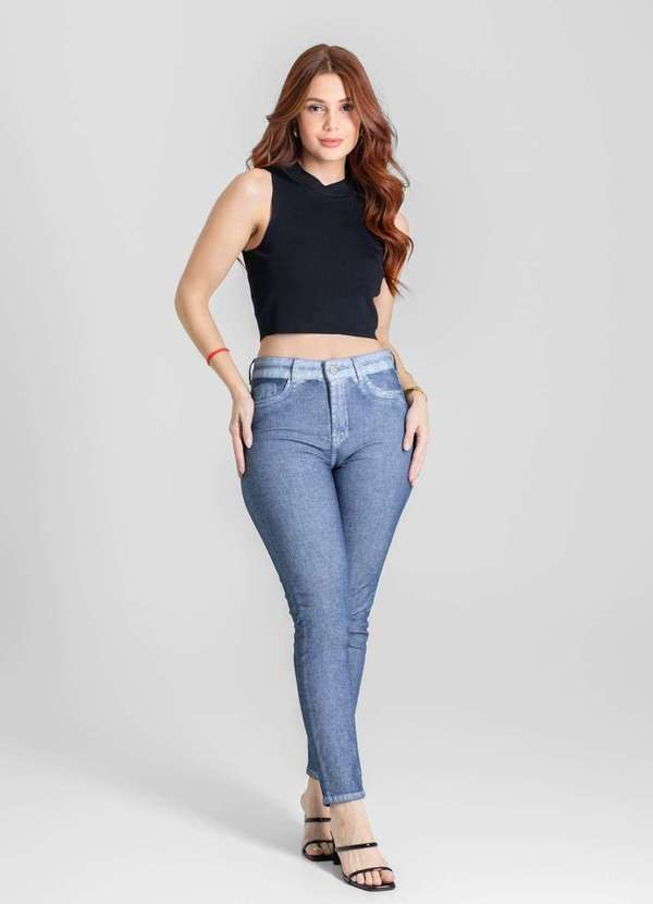 Sawary - Calça Jeans Sawary Levanta Bumbum - 280512 Azul 2
