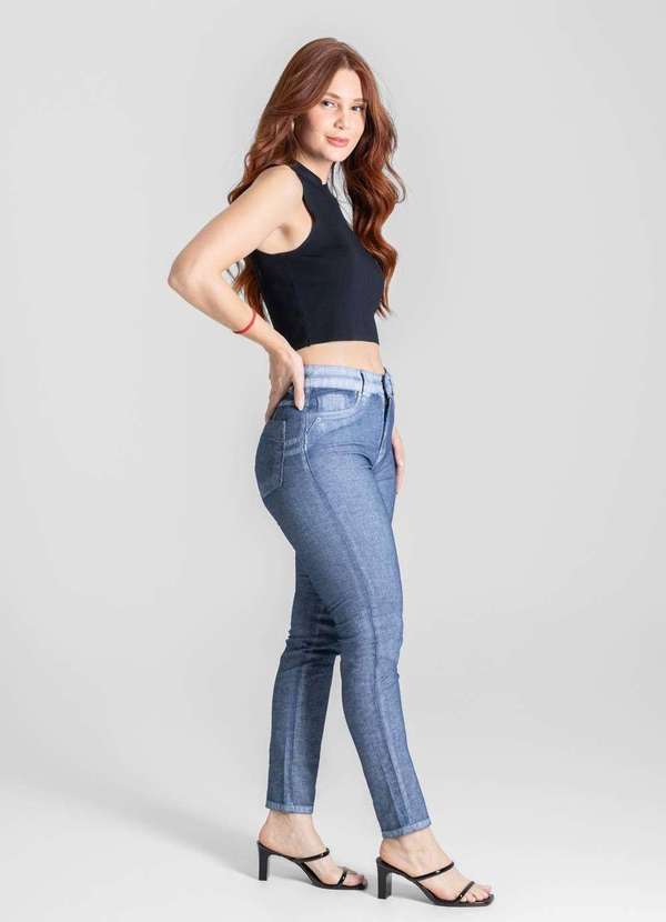 Sawary - Calça Jeans Sawary Levanta Bumbum - 280512 Azul 3