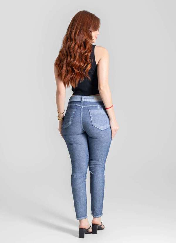 Sawary - Calça Jeans Sawary Levanta Bumbum - 280512 Azul 4
