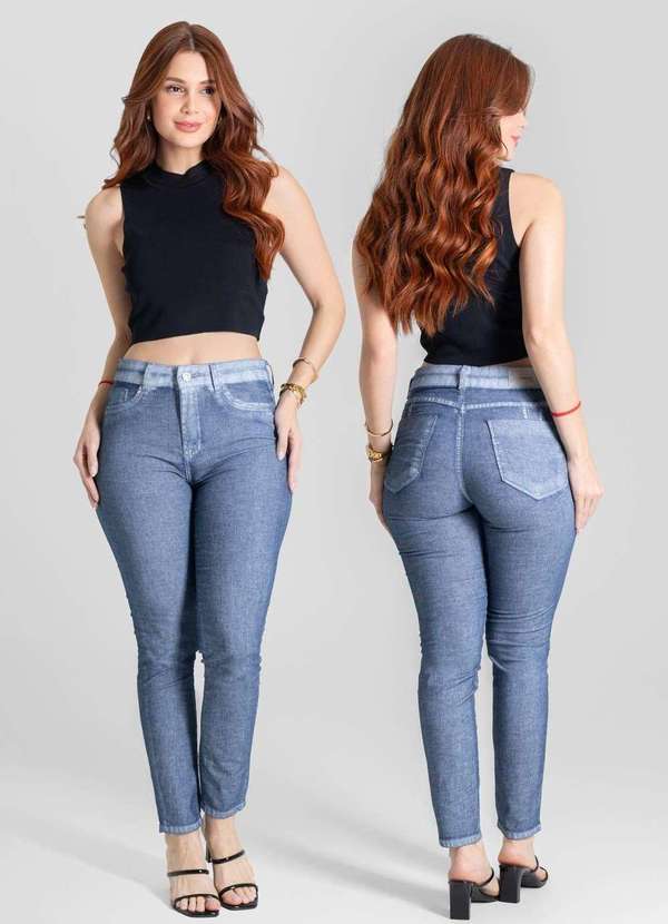 Sawary - Calça Jeans Sawary Levanta Bumbum - 280512 Azul 6