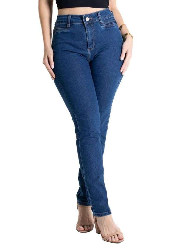 Sawary - Calça Jeans Sawary Levanta Bumbum - 280608 Azul