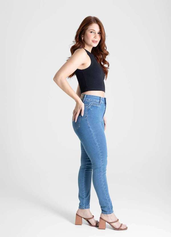 Sawary - Calça Jeans Sawary Levanta Bumbum - 280643 Azul 3