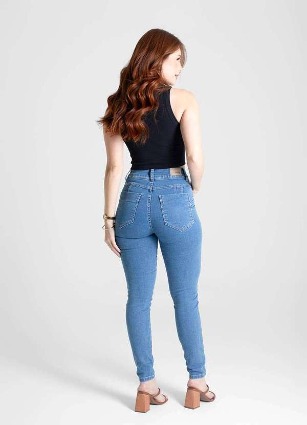 Sawary - Calça Jeans Sawary Levanta Bumbum - 280643 Azul 4