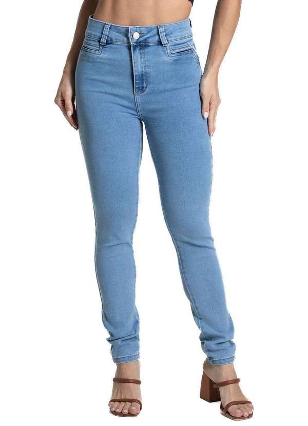 Sawary - Calça Jeans Sawary Levanta Bumbum - 280699 Azul