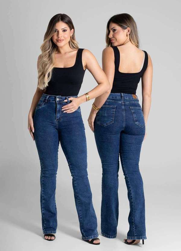 Sawary - Calça Jeans Sawary Levanta Bumbum - 280911 Azul 6