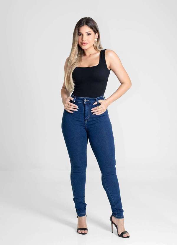 Sawary - Calça Jeans Sawary Levanta Bumbum - 280913 Azul 2