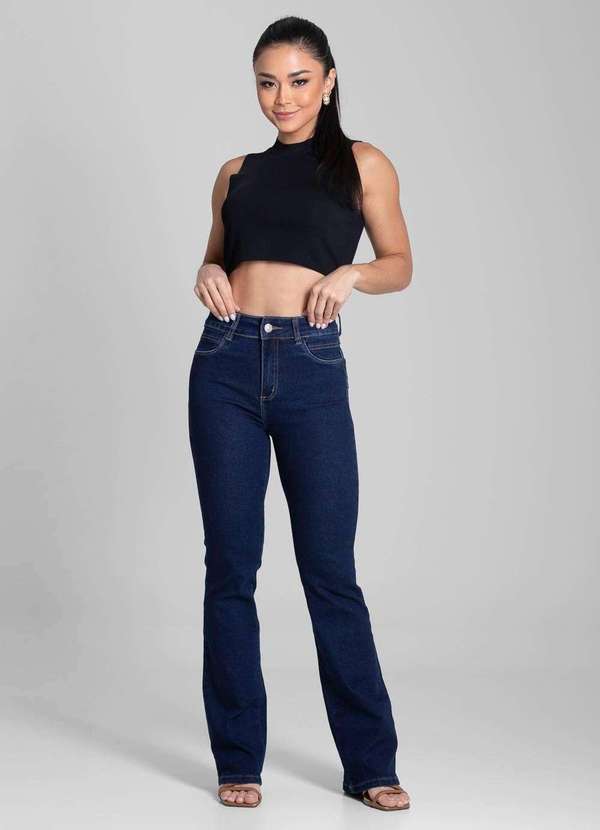 Sawary - Calça Jeans Sawary Levanta Bumbum - 280918 Azul 2