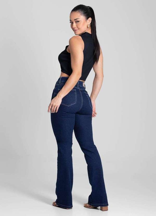 Sawary - Calça Jeans Sawary Levanta Bumbum - 280918 Azul 4